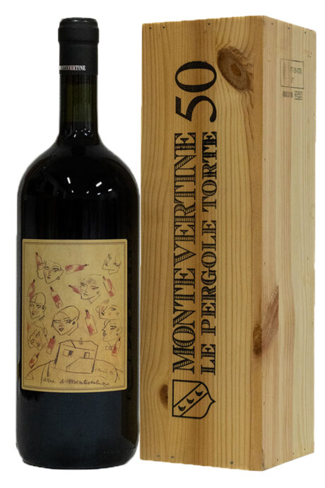 Le Pergole Torte 50 anni Magnum Cofanetto Legno (Astucciato) - Montevertine