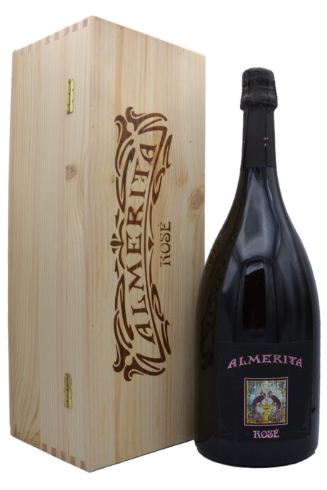 Metodo Classico Almerita Rosé Extra Brut Magnum Cofanetto Legno (Astucciato) - 'Tenuta Regaleali' Tasca d'Almerita