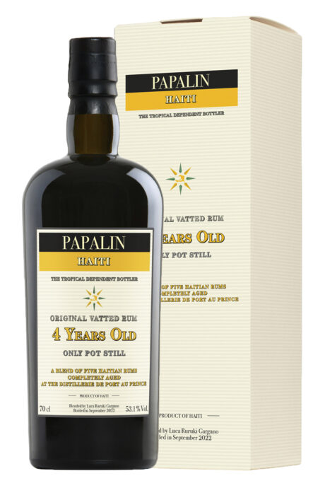 Rum Haiti 4 Years Old Edition Yellow 2022 Astucciato - Papalin