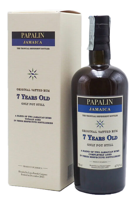 Rum Jamaica 7 Years Old Edition Blu 2021 Astucciato - Papalin