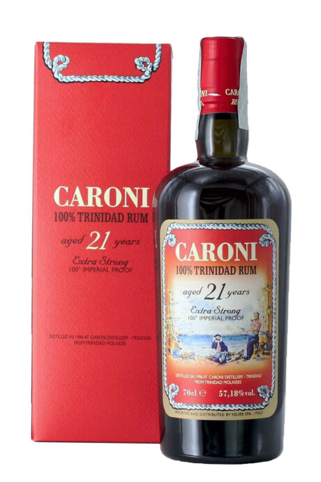 Rum Caroni 21 anni Extra Strong 100° Imperial Proof Astucciato - Caroni