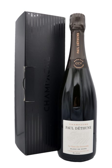 Champagne Le Haut des Bermonts Grand Cru Blanc de Noirs Extra Brut Astucciato - Paul Dethune