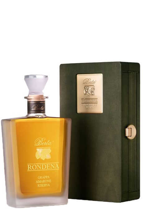 Grappa Amarone Riserva Ròndena VI Edizione Cofanetto Legno (Astucciato) - Distilleria Berta 70cl