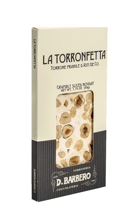Torronfetta Friabile con Nocciola Piemonte IGP - Davide Barbero 50g