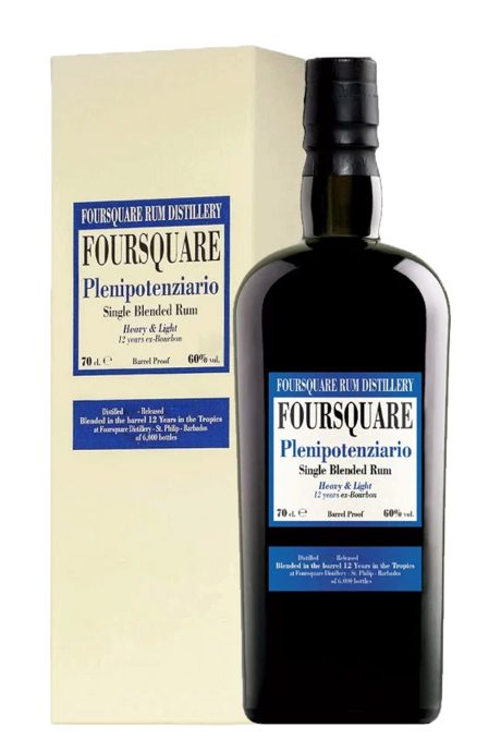 Rum Single Blended Foursquare Plenipotenziario Heavy & Light 12 Years - Foursquare Rum Distillery