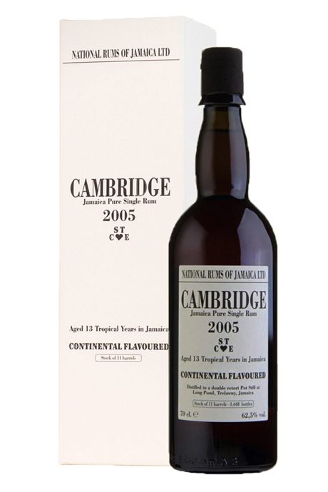 Rum Pure Single Jamaica Cambridge STCE 13 Years Old Astucciato - Long Pond National Rums of Jamaica
